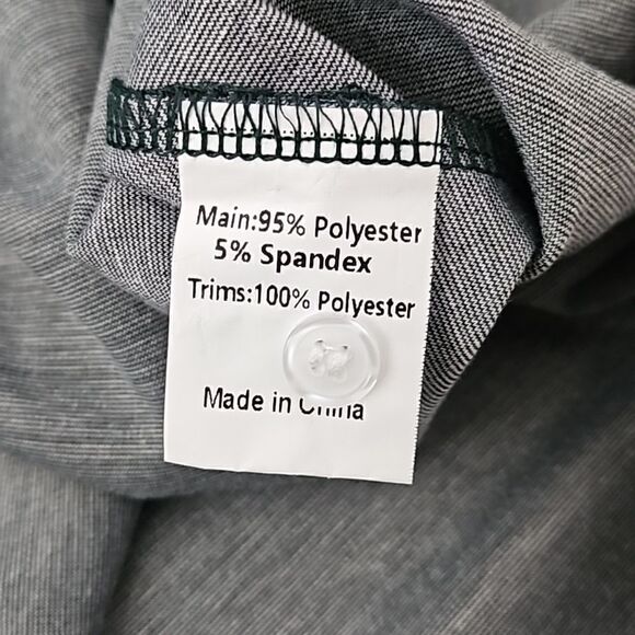 Allegra K Women's Peter Pan Collar Contrast Color Preppy Fit Flare Plaid Dress M - Picture 10 of 11